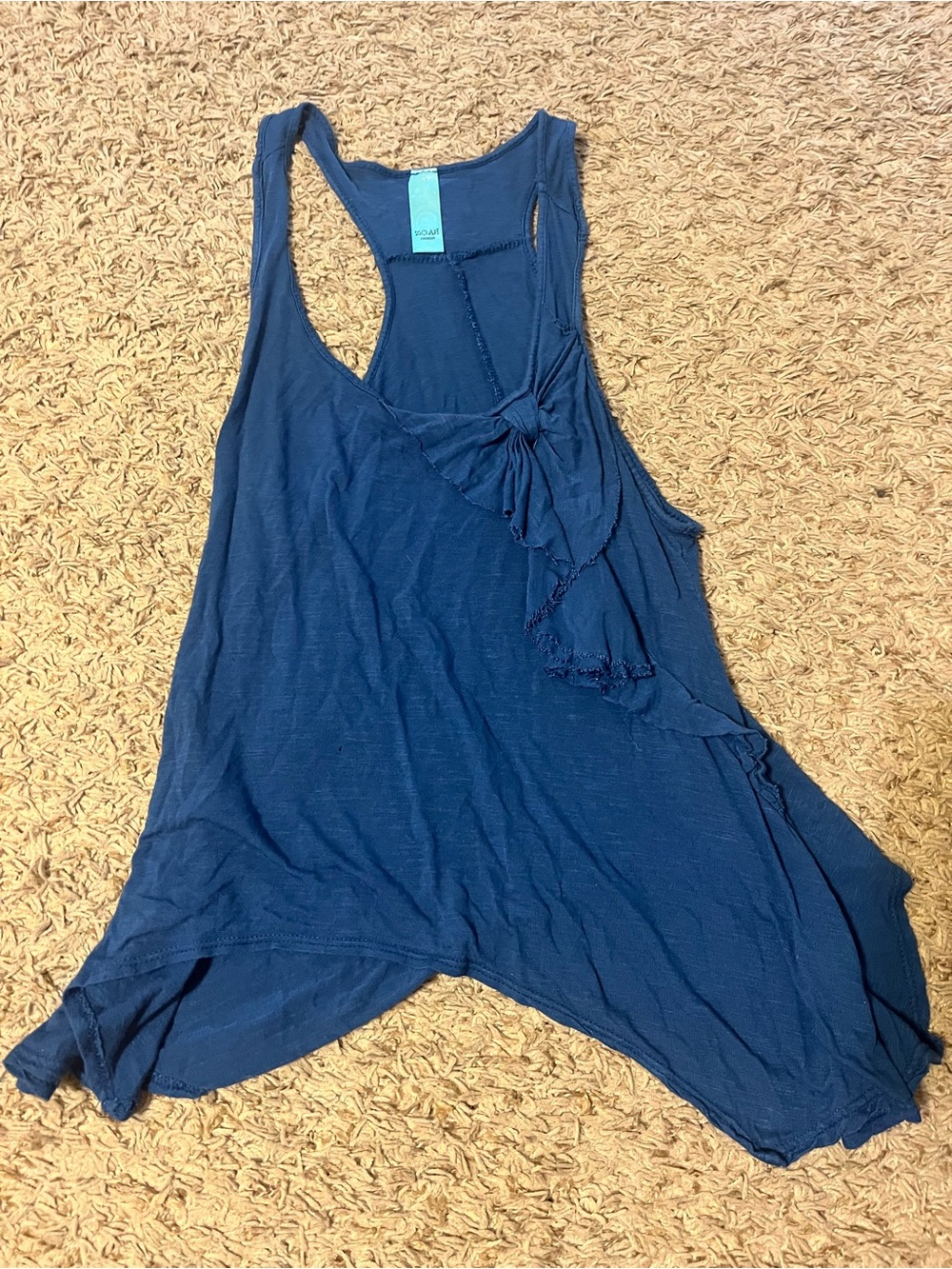 Women’s Sleeveless Ruffle Tank Top